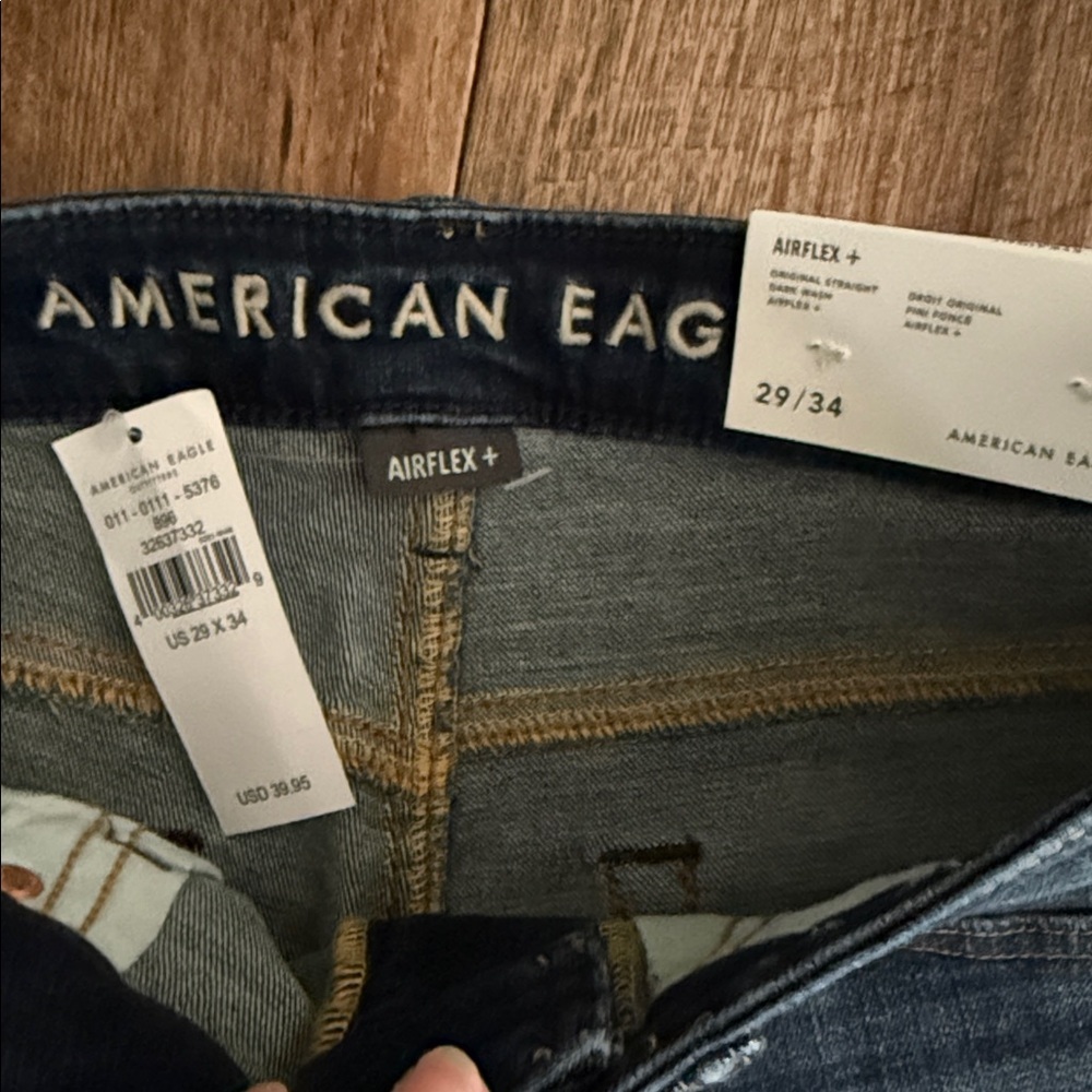 American Eagle Outfitters Men's Indigo Slim Jeans - Picture 2 of 8